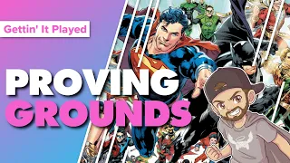 DC Deck-Building Game Rebirth Campaign Playthrough | Scenario 1: Proving Grounds
