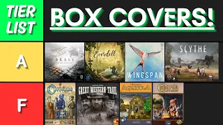 BoardGameGeek Top 100 Games - Box Art Tier List!