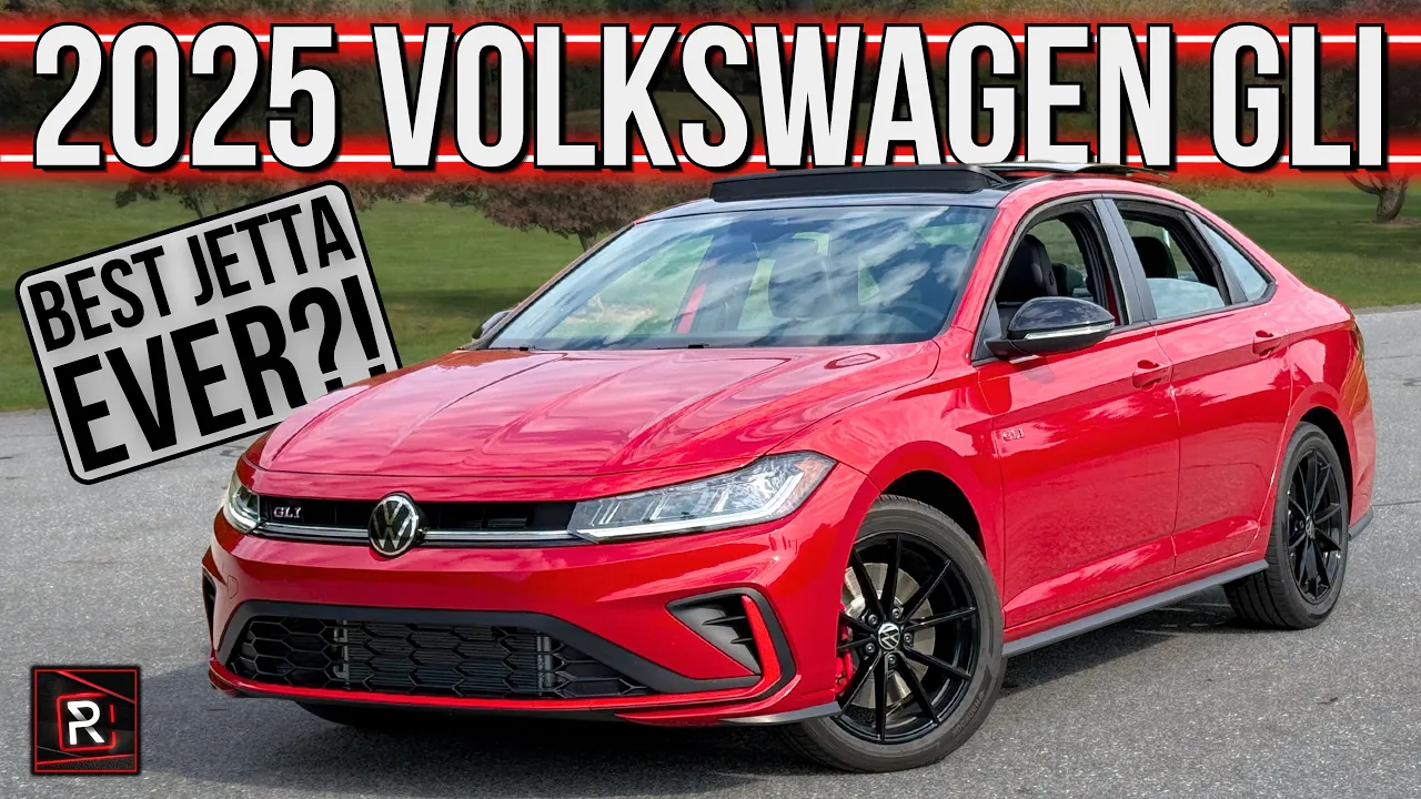 The 2025 Volkswagen Jetta GLI 6-Speed Is A Traditional Sporty Sedan For Enthusiasts