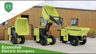 Ecovolve Battery Powered High Tip Electric Dumpers