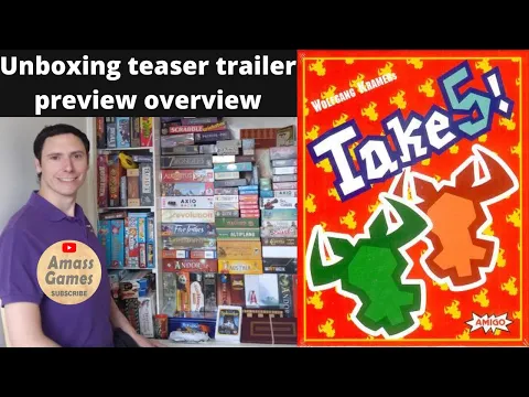 Original 6nimmt! game Hornochsen #tabletop #boardgame #unboxings #trailer #teaser AmassGames #4k
