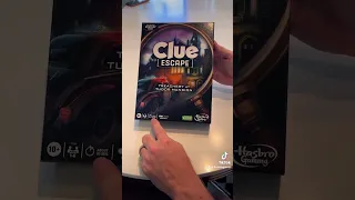 CLUE: Escape - Treachery at Tudor Mansion #clueboardgame #boardgames #unboxingvideo #halloweengames