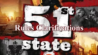51st State Master Set Solo Rules Clarifications