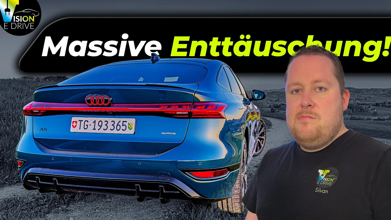 Audi A6 e-tron MJ25 - Wenn die Kunden einfach im Regen stehen gelassen werden!