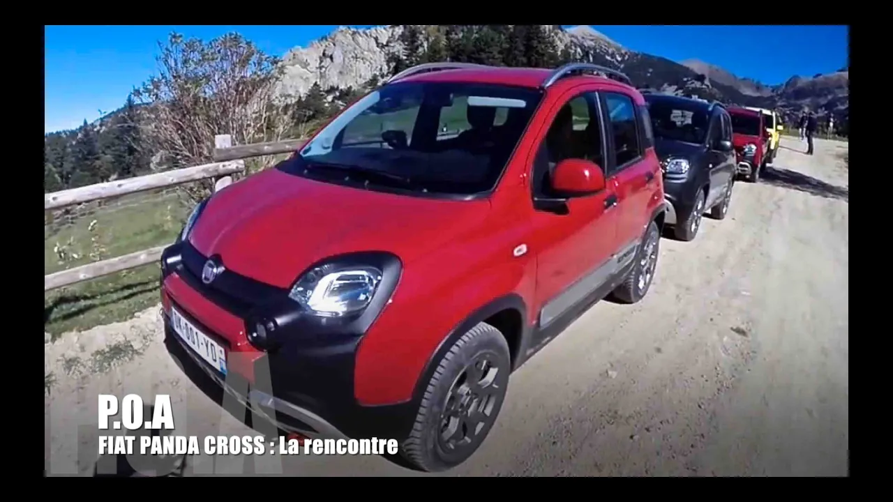 Fiat Panda Cross 4x4 2014 : la présentation - Essai 1/2