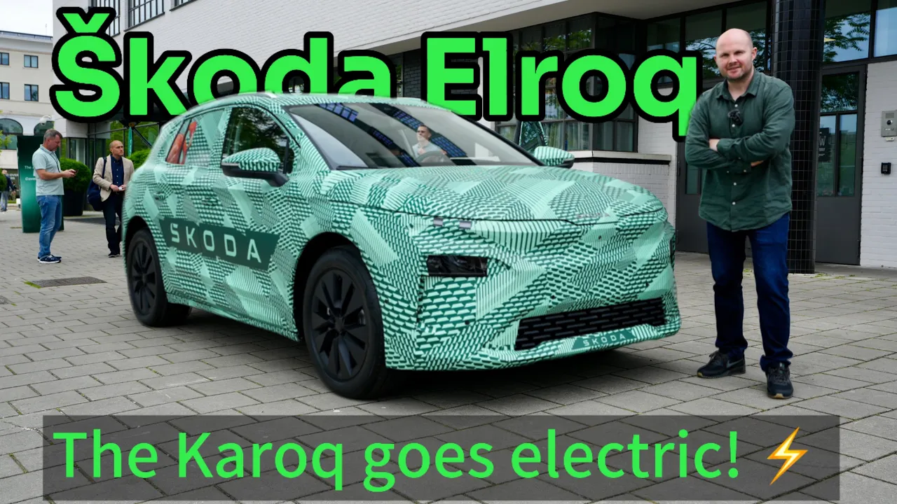 Škoda Elroq electric review | Skoda's sharper baby Enyaq revealed!