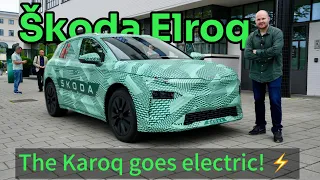 Škoda Elroq electric review | Skoda's sharper baby Enyaq revealed!