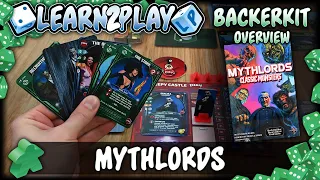 Learn to Play Presents: Backerkit overview of Mythlords