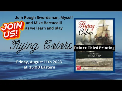 Let's Play Flying Colors Battle of Cape Ortugal Part 1