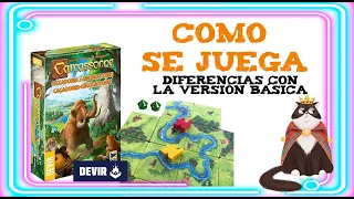 CARCASSONNE🏰⛺ CAZADORES Y RECOLECTORES 🏰⛺ ¿Cómo se juega? * DEVIR *