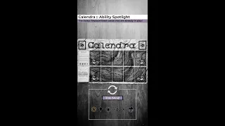 Calendra Ability Spotlight, The Swap