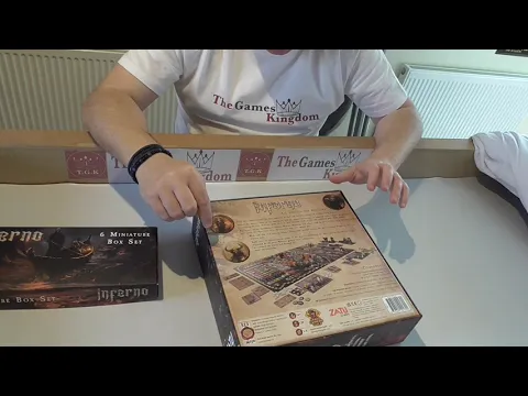 INFERNO - an Unboxing of the retail version + Monster Miniatures