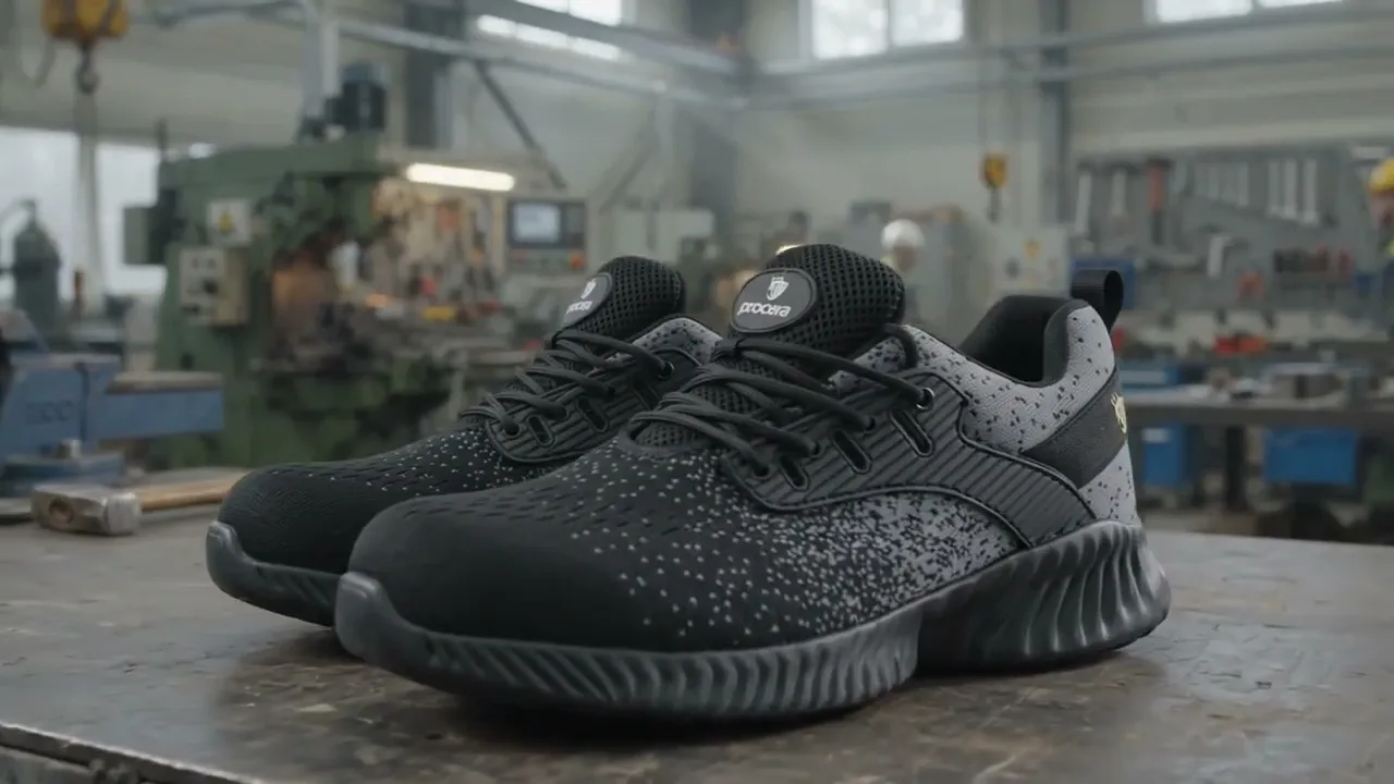 Напівчеревики робочі TEXO-FLY GRAY з металевим підноском