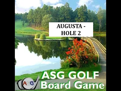 ASG Golf Board Game - Hole 2 Augusta
