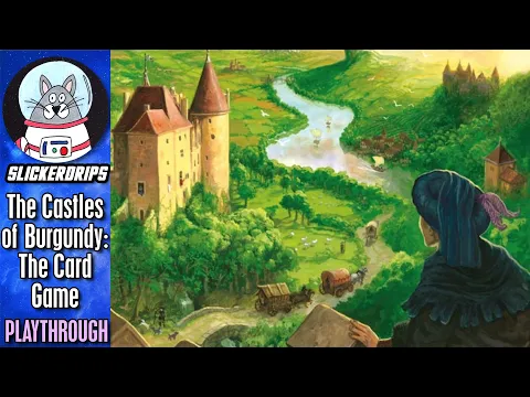 10 Years On! The Castles of Burgundy: The Card Game | Solo Playthrough