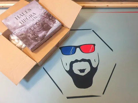 Halls of Hegra board game- unboxing new kickstarter!