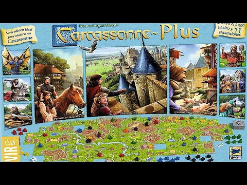 Carcassonne Plus 2017 #2 | Partida