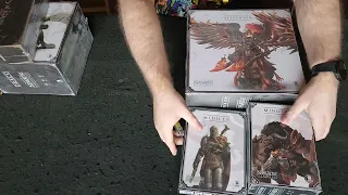 Black Rose Wars content from Nova Aetas Renaissance. unboxing