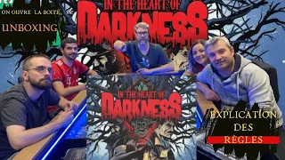 [UNBOXING] et règles du Kickstarter : Au cœur des ténèbres : In the heart of Darkness ! #jds #j2s
