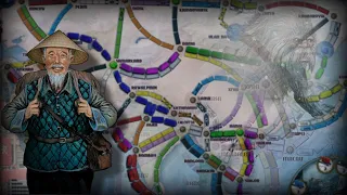 Ticket to Ride Board Game Atmosphere Music (Asia Theme with Ambient Sound)