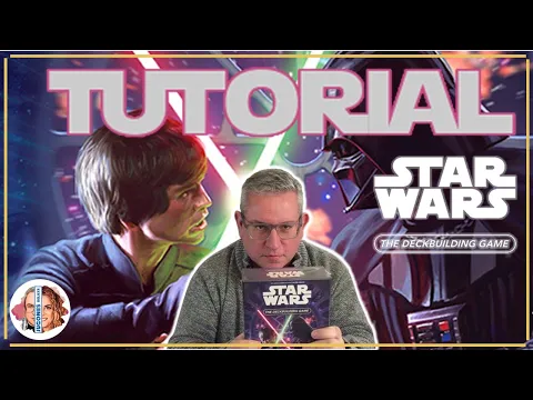 APRENDIENDO a jugar a STAR WARS, THE DECKBUILDING GAME