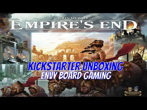 Empire's End Kickstarter Unboxing