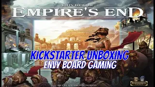 Empire's End Kickstarter Unboxing