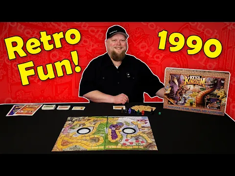 Key to the Kingdom Retro Board Game Review - Golden 1990