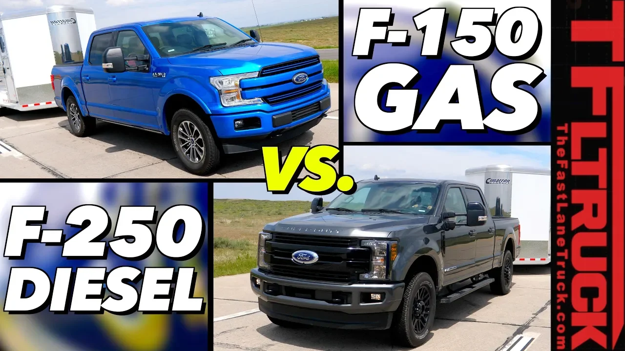 Do You Really Need a Heavy Duty Truck to Tow 9,000 lbs? Ford F-150 vs F-250 MPG Review