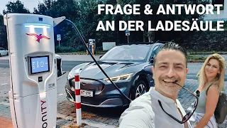 Live im Mustang Mach E. Frage & Antwort an der Ladesäule