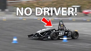 Autonomous electric racing car from Revolve NTNU
