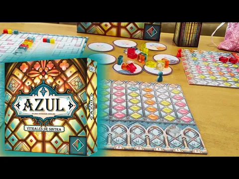 אזול 2 איך משחקים? Azul: Stained Glass of Sintra