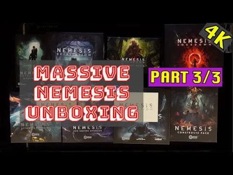 [4K] Nemesis Retaliation - Massive Nemesis Unboxing [Part 3] [GAMEFOUND]