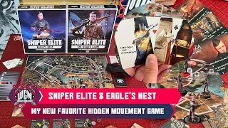 Sniper Elite - my new favorite hidden movement board game (4K / 60 FPS)