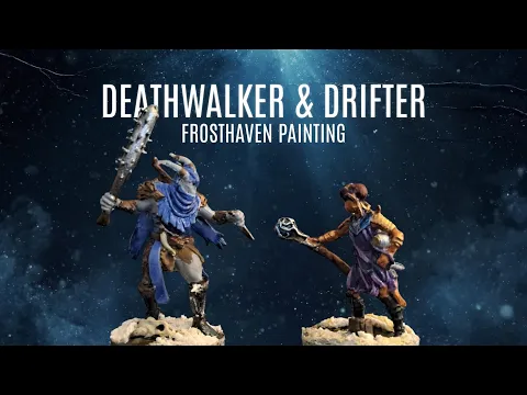Frosthaven Painting #1 β Deathwalker & Drifter Come to Life! Painting with Lotus-Mildy Cat