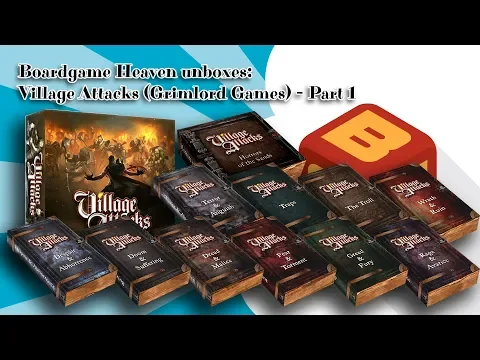 Boardgame Heaven unboxing 62: Village Attacks - part 1