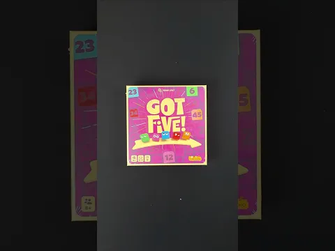 Got Five! - Geronimo Games - Unboxing