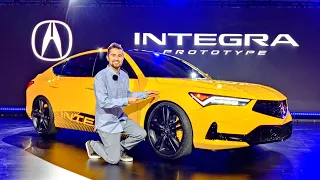 Does the NEW 2023 Acura Integra do the name Justice?? // IN-PERSON FIRST LOOK