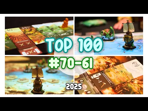 My Top 100 Board Games (2025) — Episode 4 (70–61)