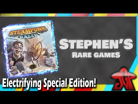 Stephen's Rare Games: Steampunk Rally - Tesla Edition