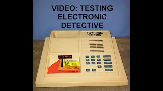 Electronic Detective Demo