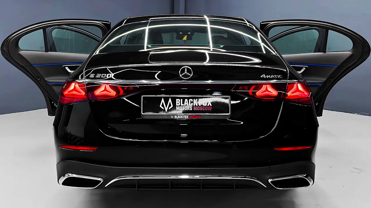 2025 Mercedes E-Class E200 4MATIC - Dramatic and Luxurious Legendary Sedan!