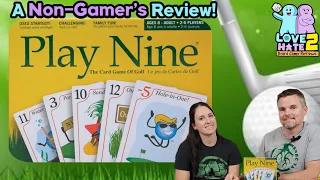 Play Nine - A Non-Gamer's Review! #boardgames #boardgamerevie