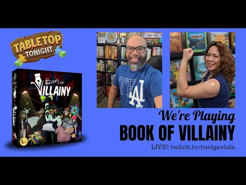 Book of Villainy Live Play Through