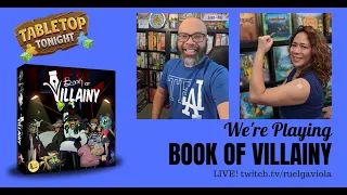 Book of Villainy Live Play Through