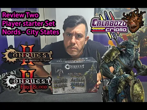️Review de 2 player Starter set de Conquest️