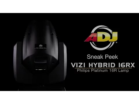 Product video thumbnail for ADJ American Dj Vizi Hybrid 16RX Moving Head Led Light