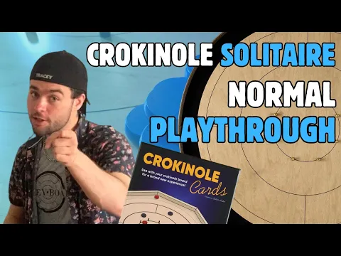 Crokinole Solitaire: Normal Difficulty PLAYTHROUGH