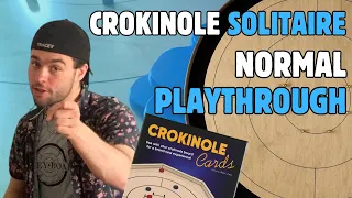 Crokinole Solitaire: Normal Difficulty PLAYTHROUGH