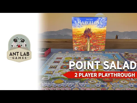 Barcelona Board Game | Playthrough | First Impressions